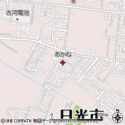 栃木県日光市森友1125-47周辺の地図
