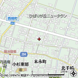 富山県射水市戸破末永町3461周辺の地図