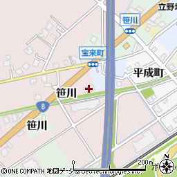 高福タイヤ商会周辺の地図