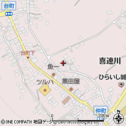 栃木県さくら市喜連川3797周辺の地図