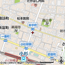 永森自転車店周辺の地図