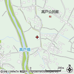 茨城県高萩市高戸周辺の地図