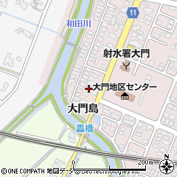 富山県射水市大門島2046周辺の地図