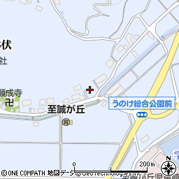 石川県かほく市鉢伏ワ18周辺の地図