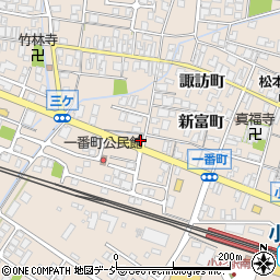富山県射水市三ケ一番町1398周辺の地図