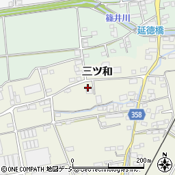 長野県中野市三ツ和1049周辺の地図