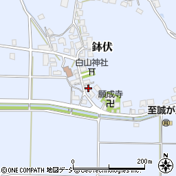 石川県かほく市鉢伏ワ47周辺の地図