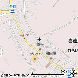 栃木県さくら市喜連川3795周辺の地図