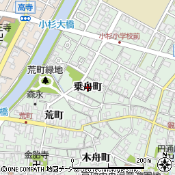 富山県射水市戸破（乗舟町）周辺の地図