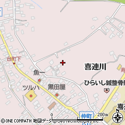 栃木県さくら市喜連川3789周辺の地図