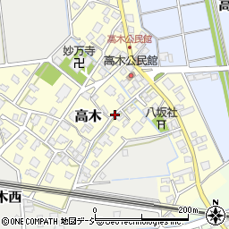 〒930-0106 富山県富山市高木の地図
