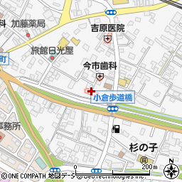 新沢外科周辺の地図