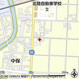 富山県高岡市中保114周辺の地図