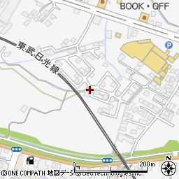 栃木県日光市今市883周辺の地図