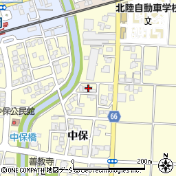 富山県高岡市中保1205周辺の地図