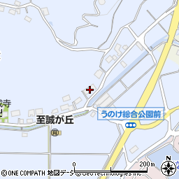 石川県かほく市鉢伏ワ17周辺の地図