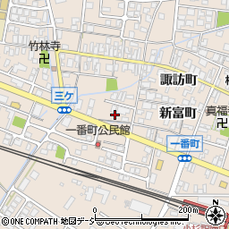 富山県射水市三ケ一番町1390周辺の地図