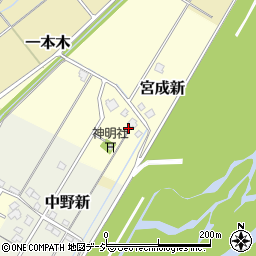 富山県富山市宮成新98周辺の地図