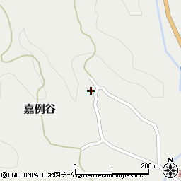 富山県小矢部市嘉例谷1181周辺の地図