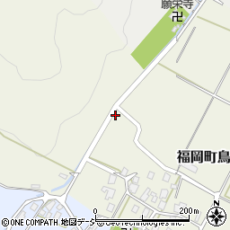 富山県高岡市福岡町鳥倉184周辺の地図