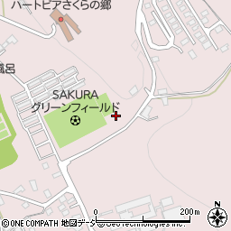 栃木県さくら市喜連川593周辺の地図
