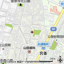 金泉寺公民館周辺の地図
