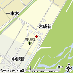富山県富山市宮成新27周辺の地図