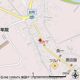 栃木県さくら市喜連川3551周辺の地図
