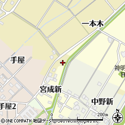 富山県富山市宮成490周辺の地図