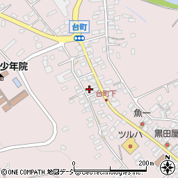 栃木県さくら市喜連川3550周辺の地図