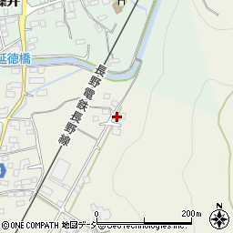 長野県中野市三ツ和2203周辺の地図