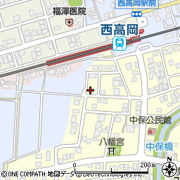 富山県高岡市中保1355周辺の地図