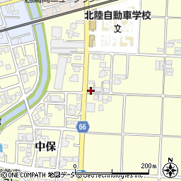 富山県高岡市中保110-7周辺の地図