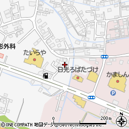 栃木県日光市今市1238周辺の地図