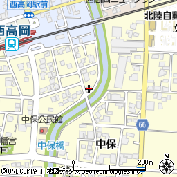 富山県高岡市中保1240周辺の地図