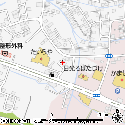 栃木県日光市今市1237周辺の地図