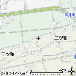 長野県中野市三ツ和1020周辺の地図