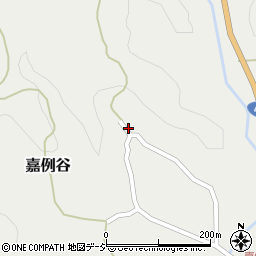 富山県小矢部市嘉例谷1164周辺の地図