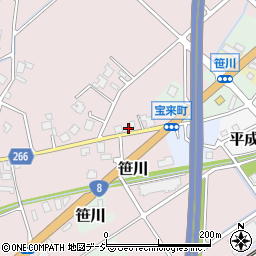 富山県高岡市宝来町178周辺の地図