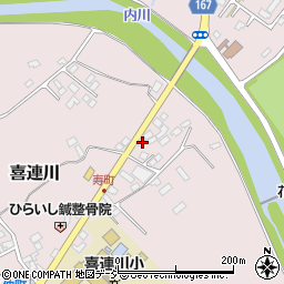 栃木県さくら市喜連川3856周辺の地図