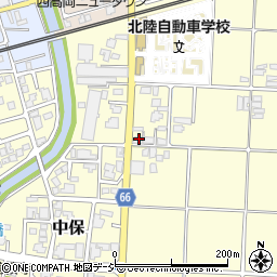 富山県高岡市中保110周辺の地図