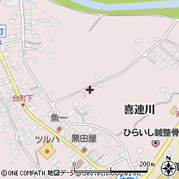 栃木県さくら市喜連川3788周辺の地図