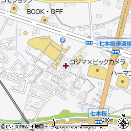 栃木県日光市今市1023周辺の地図