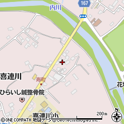 栃木県さくら市喜連川3852周辺の地図