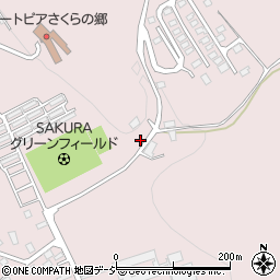 栃木県さくら市喜連川586周辺の地図