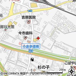 栃木県日光市今市820周辺の地図