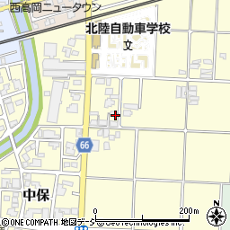 富山県高岡市中保104-5周辺の地図