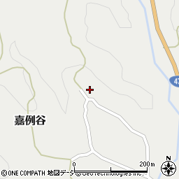 富山県小矢部市嘉例谷1160周辺の地図