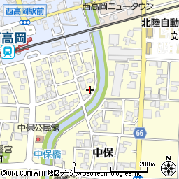 富山県高岡市中保1238周辺の地図