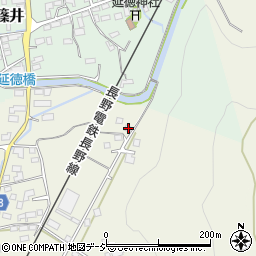 長野県中野市三ツ和2193周辺の地図